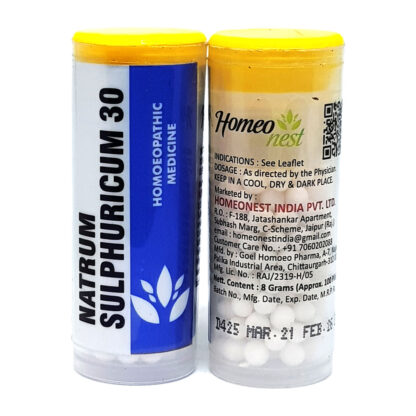 NATRUM SULPHURICUM 30 PILLS - Image 4