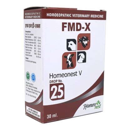Homeonest V Drops No. 25 FMD-X - Image 3